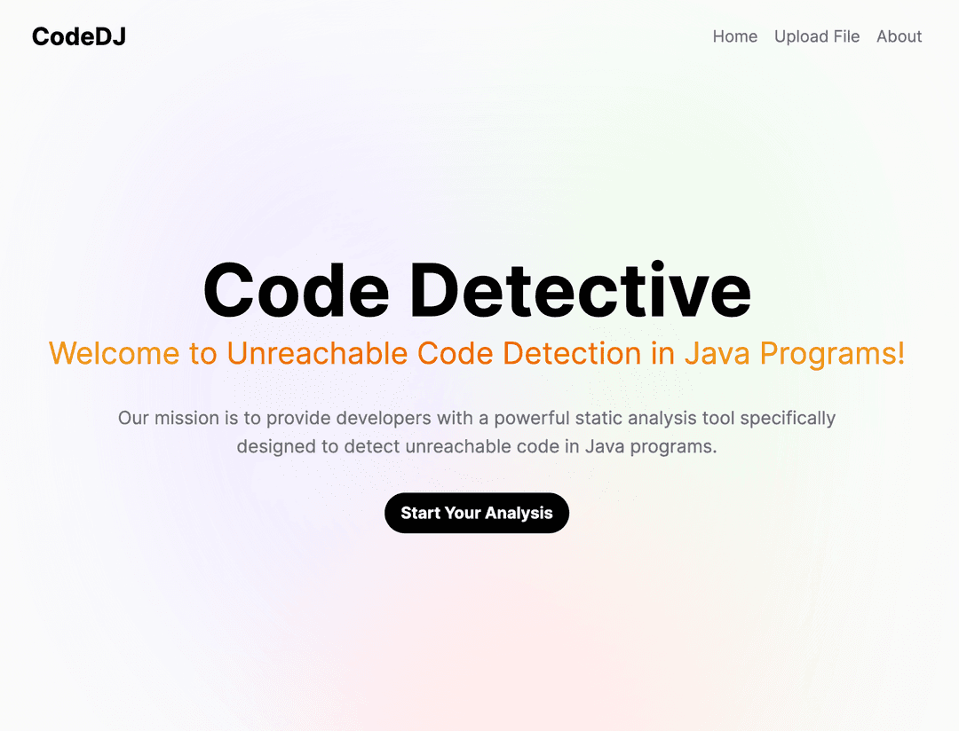 Unreachable Code Detection System